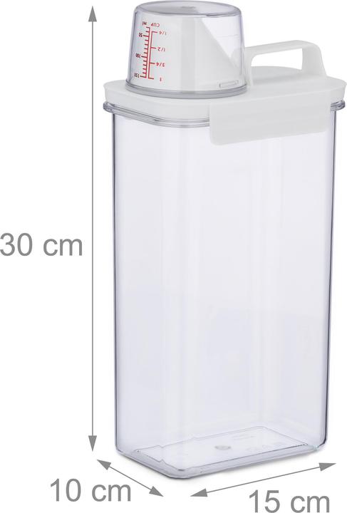 Actual product image Relaxdays food storage box