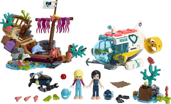 Immagine prodotto LEGO Scialuppa di salvataggio per delfini (41378, LEGO Friends)