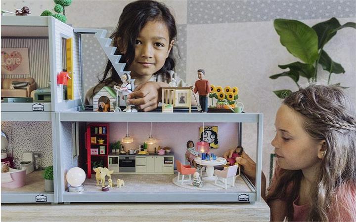 Produktbild Lundby Puppenhauszubehör Esszimmer Set