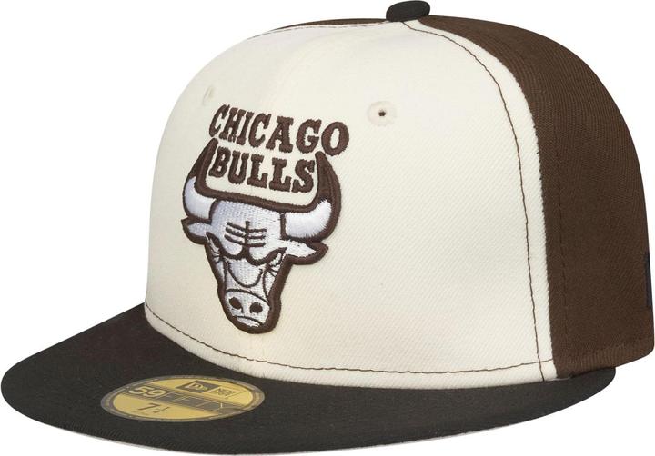 Produktbild New Era 59Fifty Cap - Chicago Bulls chrome / walnut - 7 1/8 (7 1/8)