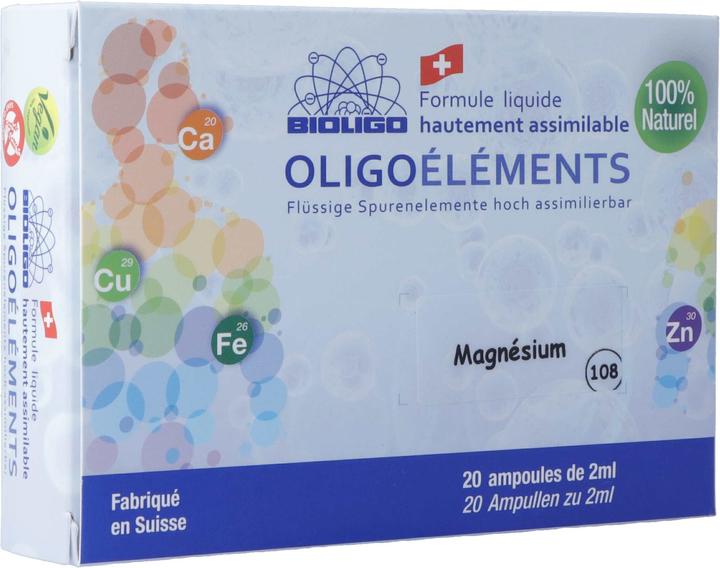 Image du produit Bioligo magnésium sol (20 pièce(s), Ampoules, 104 g)