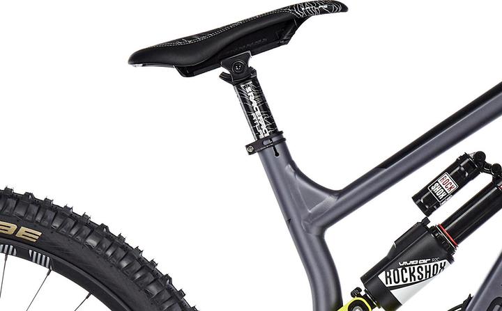 Produktbild Votec VD Elite - Downhill Fully 27,5" - grey/acid yellow (40 cm)
