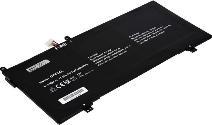 AccuCell Batterie HP Spectre X360 Convertible / X360 13-ae002tu / X360 13-ae005tu / Type CP03XL (5275 mAh)
