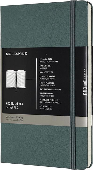 Actual product image Moleskine Notebook (A5, Lined, Hardcover)