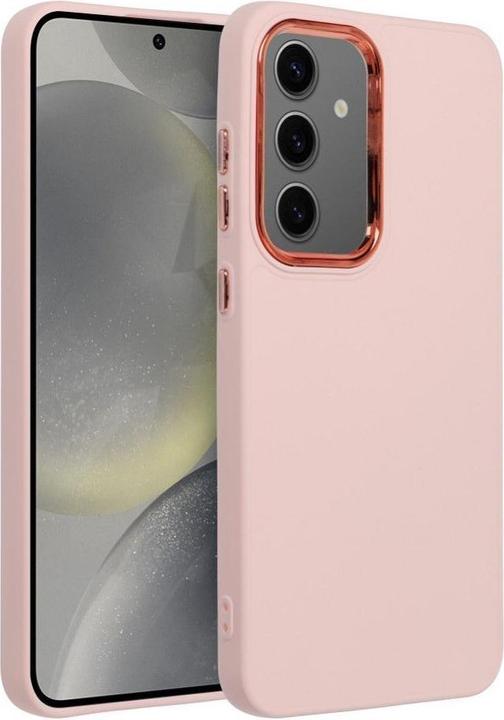 Produktbild OEM Back panel cover FRAME Case for SAMSUNG S24 Plus powder pink (Samsung Galaxy S24+)