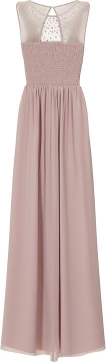 Actual product image Little Mistress Mink beaded yoke maxi dress (36 E)