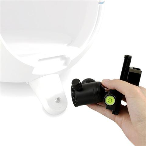 Actual product image Orangemonkie Smartphone Mount Kit für Smart Dome für Foldio360 Smart Dome (Protective film)