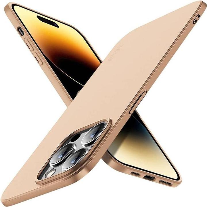 Image du produit X-Level iPhone 12 Pro Max - Guardian Backcase aus TPU, ultra dünn & flexibel, Kameraschutz, Gold (Apple iPhone 12 Pro Max)