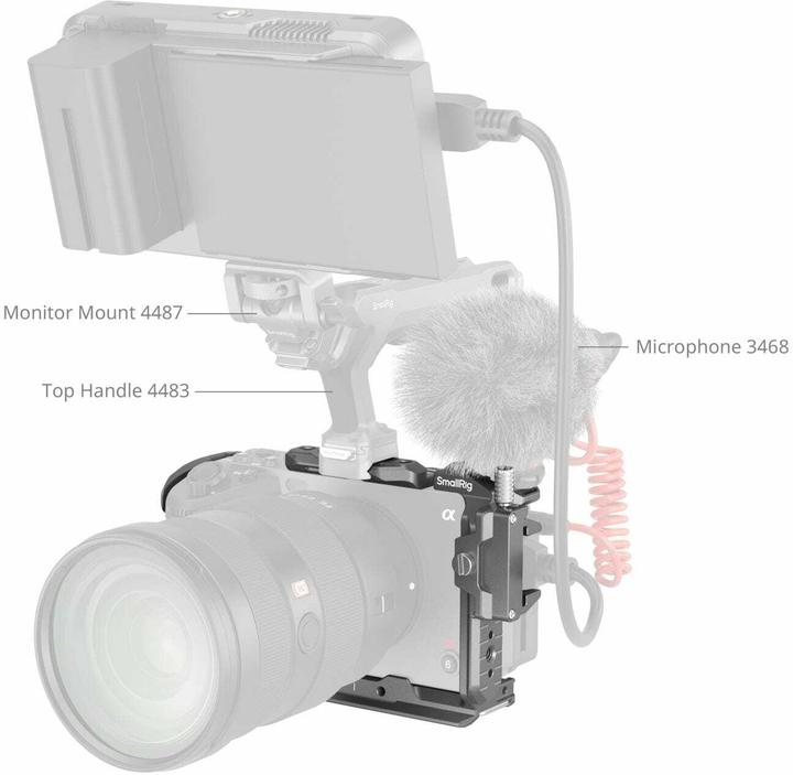 Immagine prodotto SmallRig Kit gabbia a sgancio rapido HawkLock (Gabbietta)
