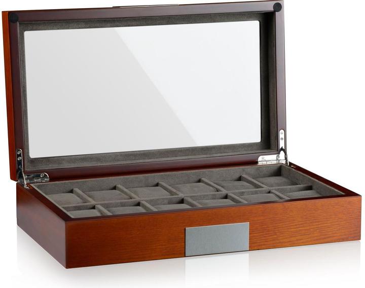 Produktbild Heisse & Söhne Uhrenbox Monteray 12 - Mahagony