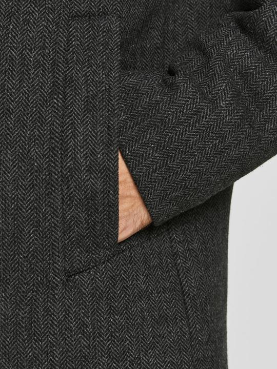 Produktbild Jack & Jones Fischgrätmuster Doppelkragen Jacke (XL)
