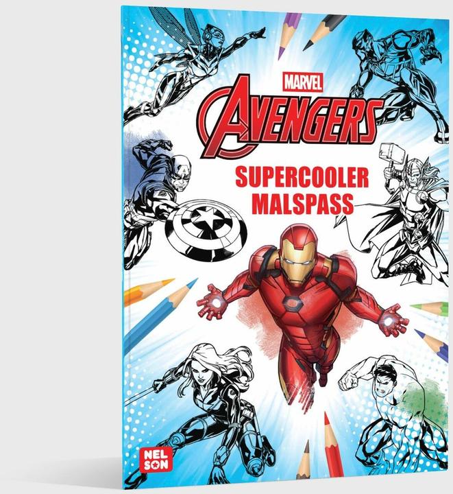 Immagine prodotto Avengers: divertimento da colorare super cool