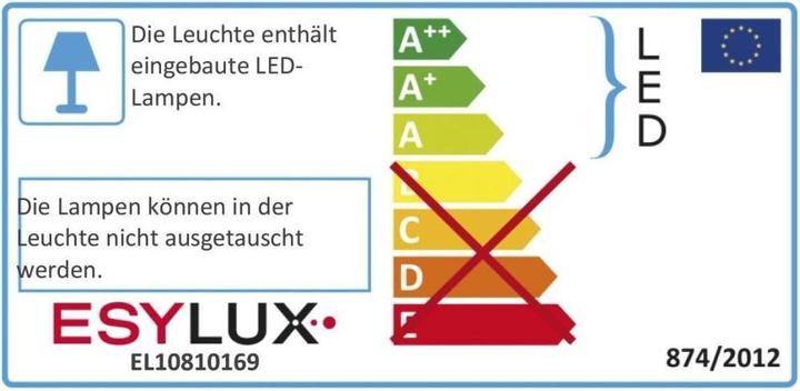 Energie-Label Esylux LED-Strahler (3650 lm, IP65)