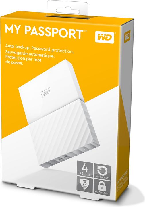 Actual product image WD My Passport (4 TB)