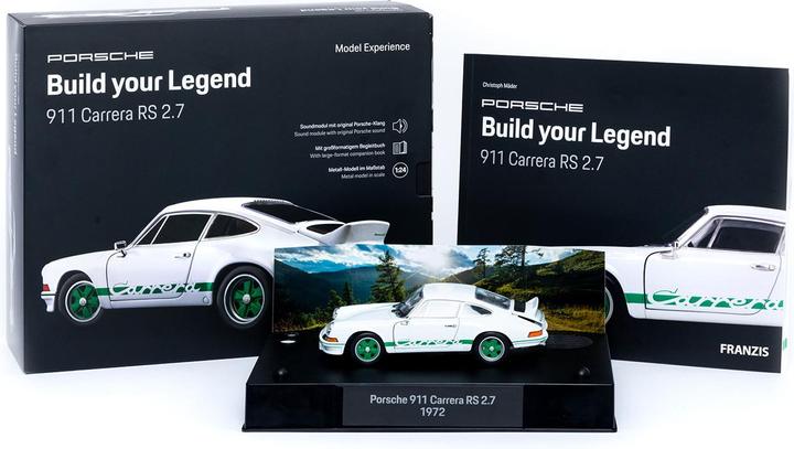 Actual product image Franzis Porsche 911 Build your legend