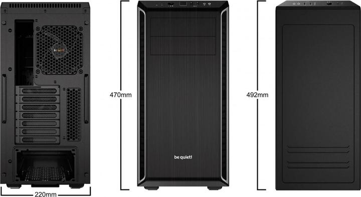 Image du produit be quiet! Pure Base 600 (ATX, mATX, Mini-ITX)