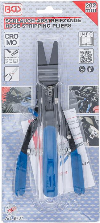Actual product image BGS Hose Stripping Pliers | Locking Type | 202 mm (202 mm)