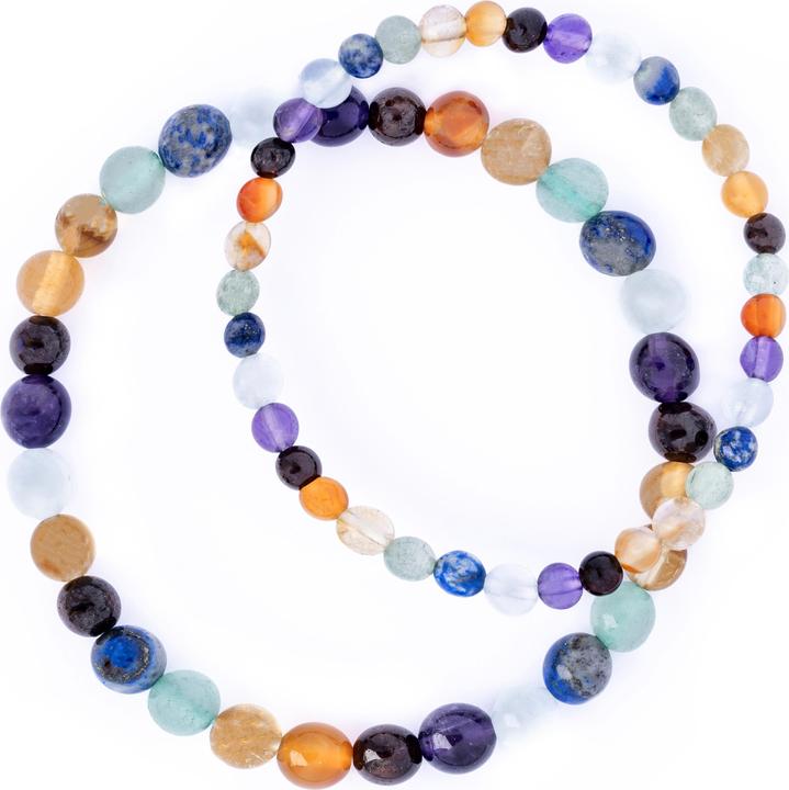 Produktbild Rigi energy by ZEWI Chakra Armbänder Set (9 cm)