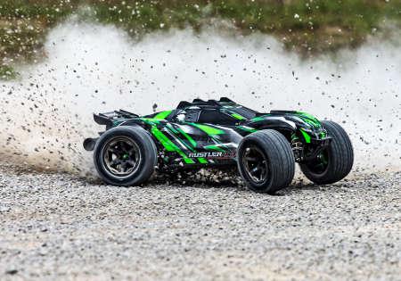 Actual product image Traxxas Rustler 4x4 Vxl Ultimate without battery and charger (RTR Ready-to-Run)