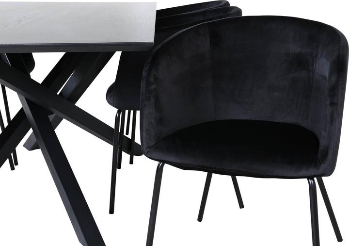 Produktbild Ebuy24 Essgruppe Piazza 37 (7-teilig) (90 x 90 x 76 cm)