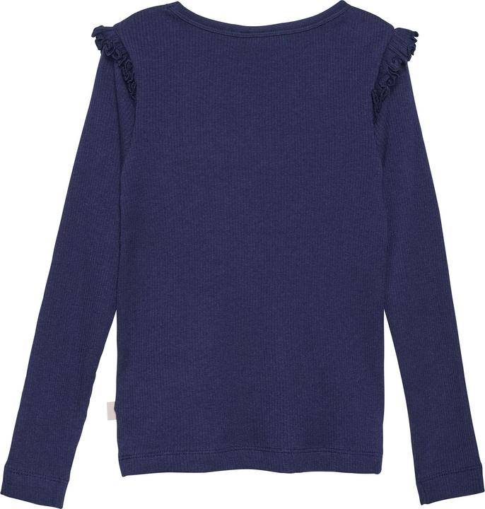 Actual product image Minymo MIT-Shirt LS Rib - Girl - 6174 (98)