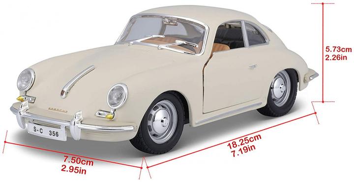 Immagine prodotto Bburago Porsche 356B Coupe