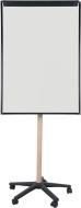 Immagine prodotto Bi-Silque Lavagna a fogli mobili Bi-Office Essence Mobile, 100x75 cm, struttura in legno e acciaio nero (100 x 75 cm)