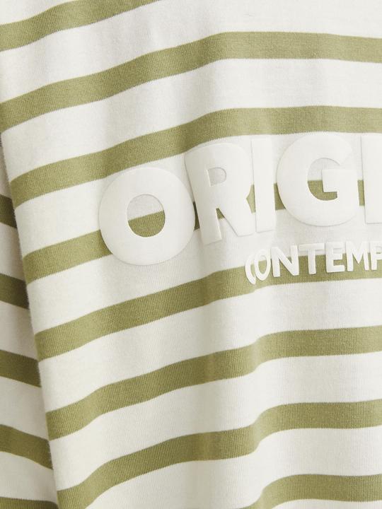 Actual product image Jack & Jones Gestreift Rundhalsausschnitt T-shirt T-shirt (XXL)
