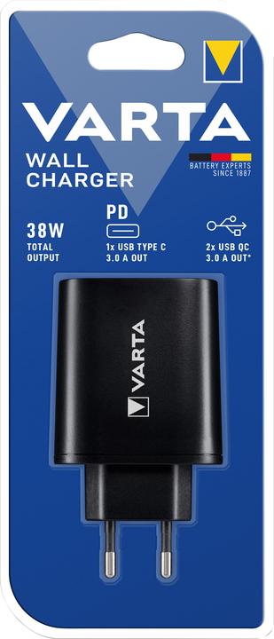 Immagine prodotto Varta Caricabatterie da muro 27W 2 x USB 2,4A + USB tipo C 3,0A (27 W)