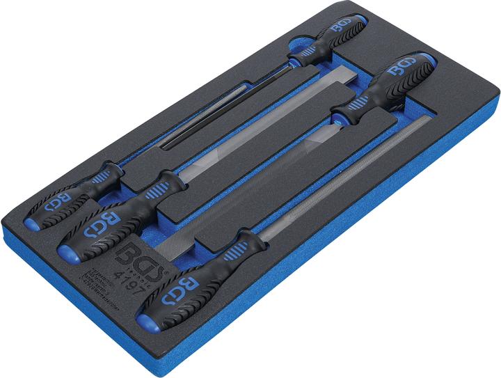 Actual product image BGS Tool Tray 1/3: Machinist's File Set 5 pcs.
