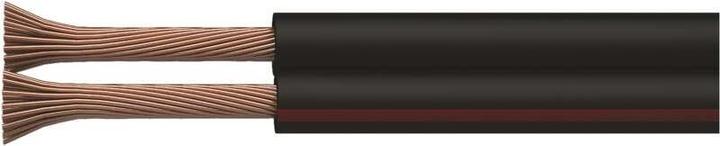 Produktbild Emos Twisted-Pair-Kabel ECO 2x0,5mm, schwarz-rot, 100m (100 m, 0.50 mm²)