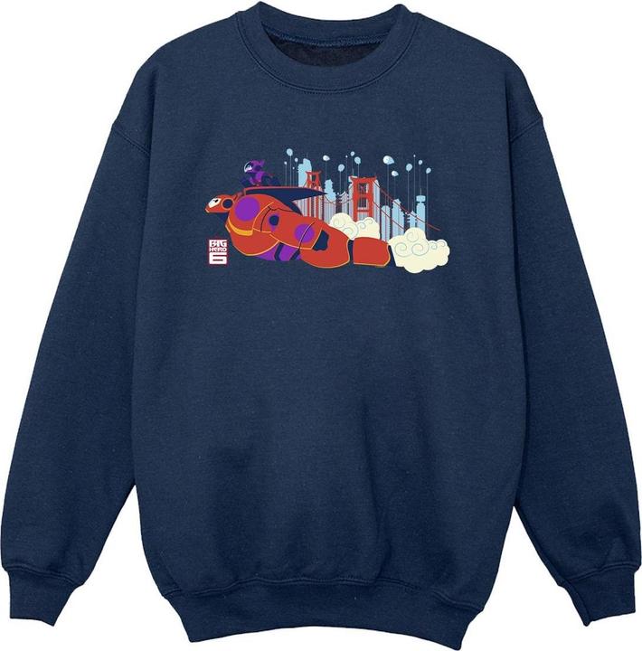 Produktbild Disney Big Hero 6 Baymax Hiro Bridge Sweatshirt Jungen (140, 146)