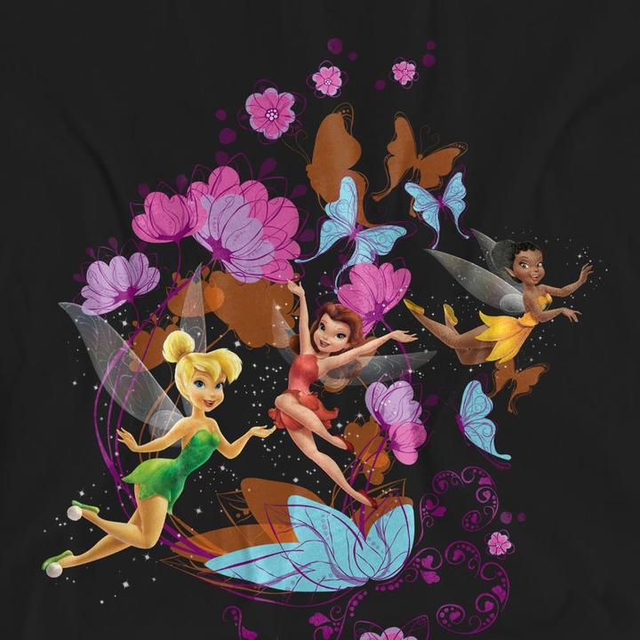 Immagine prodotto Disney Interactive Studios And Butterflies Maglietta Campanellino e Rosetta Adulto Unisex (XL)