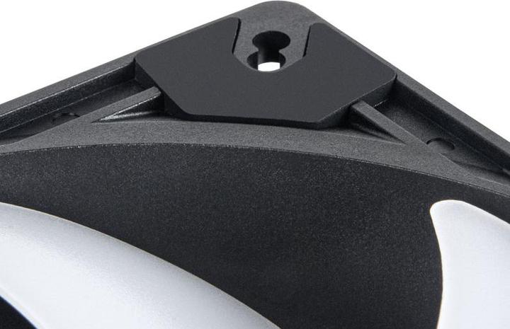 Actual product image Silverstone SST-VS140B-ARGB - VISTA Performance enhanced 140mm PWM ARGB fan, black (140 mm, 1 x)