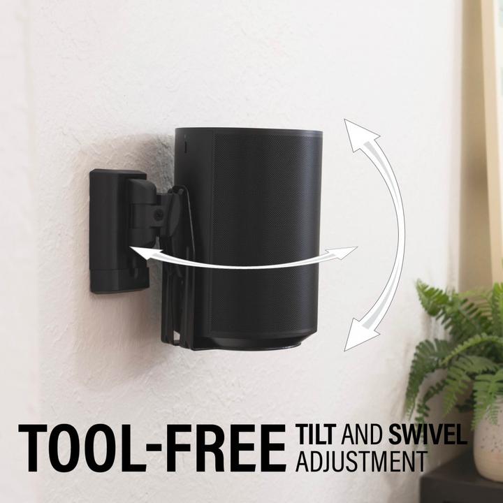 Actual product image Sanus WSWME11-B2 (1 pcs., Wall installation, Tiltable, Rotatable)