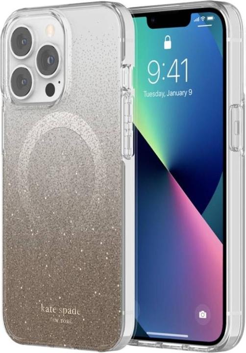 Immagine prodotto Incipio Kate Spade New York - Custodia protettiva per iPhone 13 Pro, compatibile con MagSafe (Champagne (Apple iPhone 13 Pro)