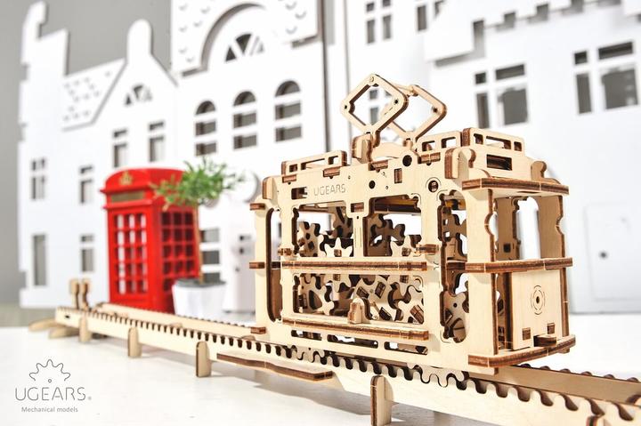 Actual product image Ugears Tram and rails