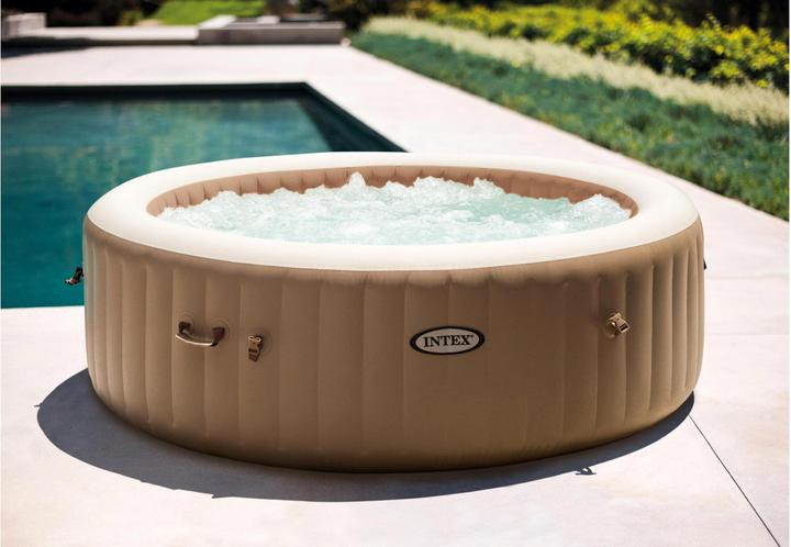 Immagine prodotto Intex Whirlpool Purespa Bubble Massage Ø 216, 6 persone, marrone (6 pers.)
