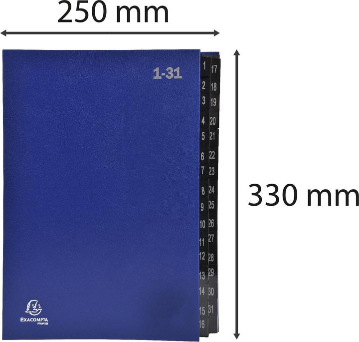 Actual product image Exacompta Folders with pleated spine (A4, 1 x)