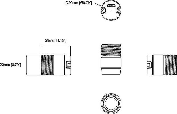 Actual product image Axis Network camera P1245 (1600 x 1200 pixels)