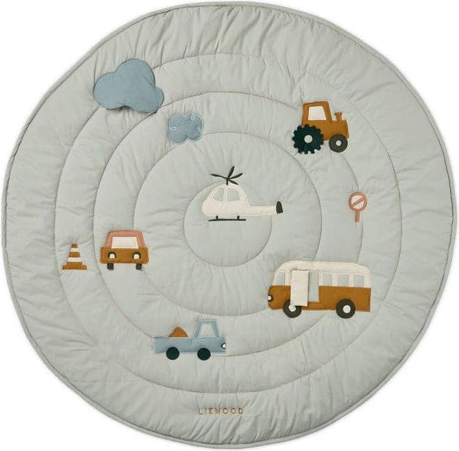Liewood Couverture d'activité Gitta Vehicles Dove Blue