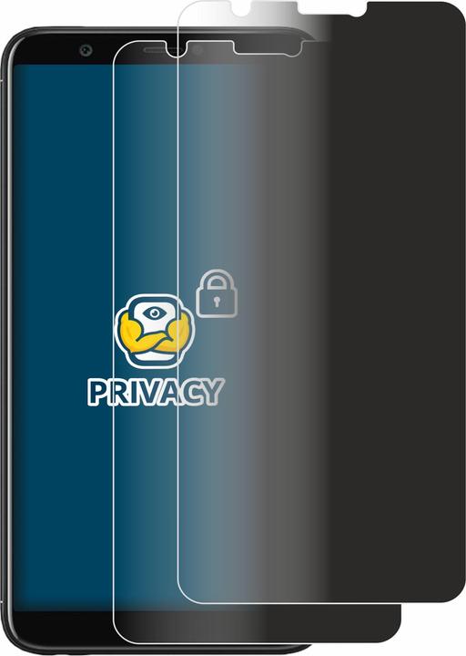 Produktbild BROTECT Sichtschutzfolie Anti-Spy Privacy Folie Blaulicht-Schutz (2 Stück, Huawei P Smart (2018))