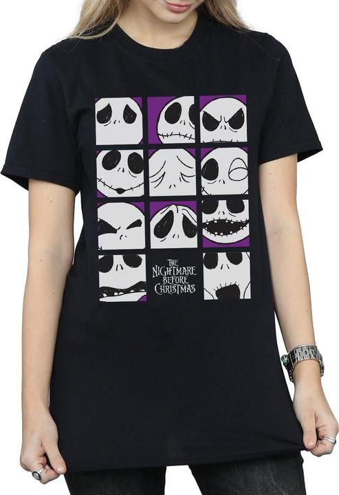 Produktbild Disney Nightmare Before Christmas Many Faces Of Jack Squares TShirt (XXL)
