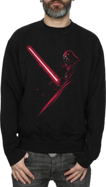 Actual product image Star Wars Mens Darth Vader Shadow Sweatshirt (L)