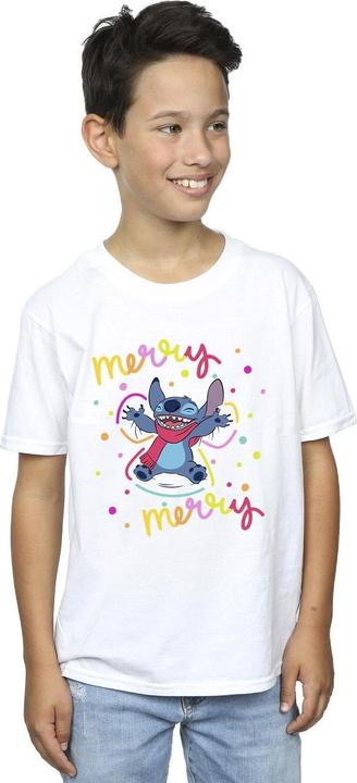 Immagine prodotto Disney Lilo & Stitch Merry Rainbow Maglietta Ragazzi (116)