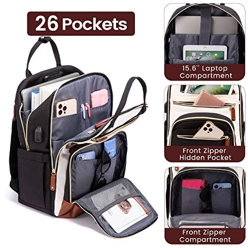Produktbild Only-Bags.Store Laptop Rucksack 15.6 Zoll Schulrucksack Teenager Wasserdicht Schultasche Anti-Diebstahl mit