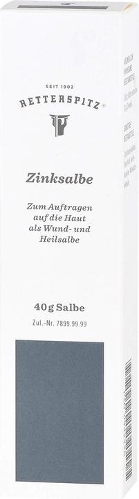 Produktbild Retterspitz Zinksalbe als Wund- und Heilsalbe, 40 g Salbe