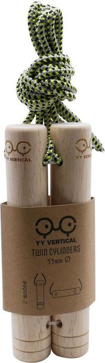 Actual product image YY Vertical Cylinder Twins (Wood / brown)