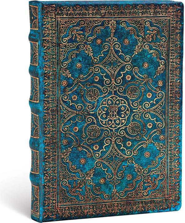 Actual product image Paperblanks AZURBLAU (SIGNATURE EDITIONS) - Notebook (130 x 180 mm, Plain, Hardcover)