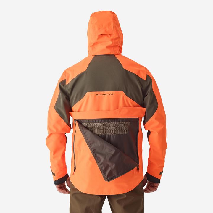 Immagine prodotto Solognac Giacca da caccia giacca antipioggia Renfort 900 arancione (XL)